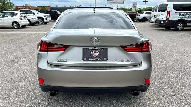 used 2015 Lexus IS 250 car, priced at $16,995