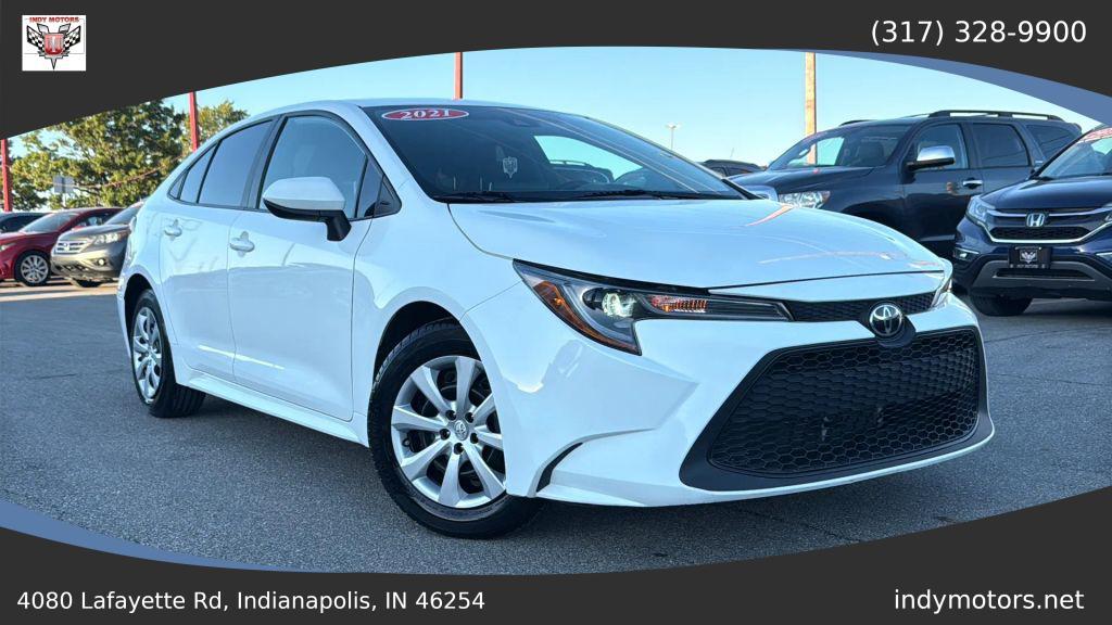 used 2021 Toyota Corolla car, priced at $14,495