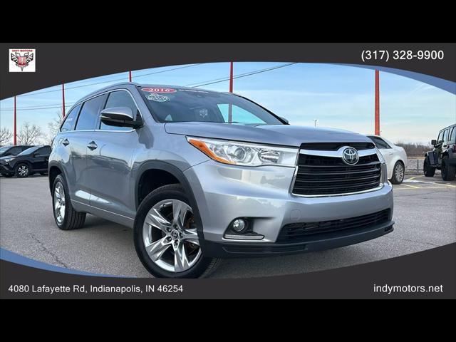 used 2016 Toyota Highlander car, priced at $18,995