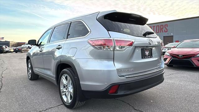 used 2016 Toyota Highlander car, priced at $18,995