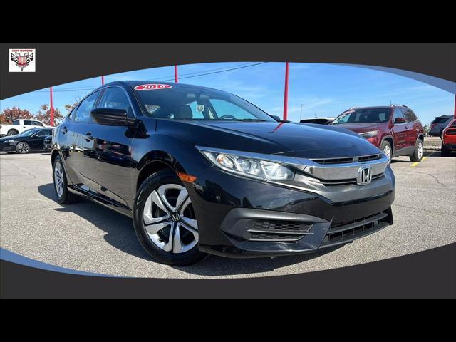 used 2016 Honda Civic car, priced at $11,996