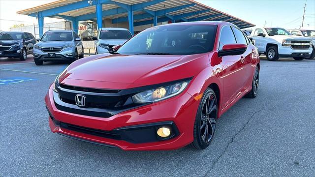 used 2020 Honda Civic car, priced at $18,895