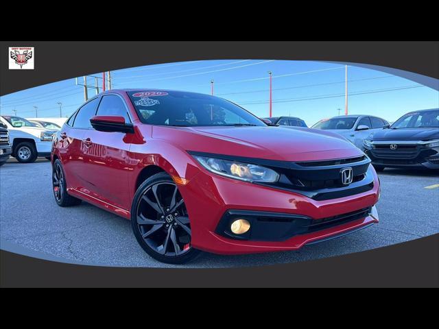 used 2020 Honda Civic car, priced at $18,895