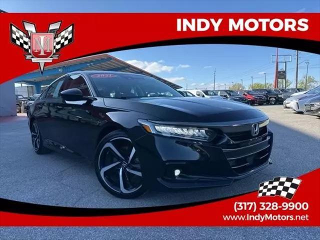 used 2021 Honda Accord car, priced at $19,895