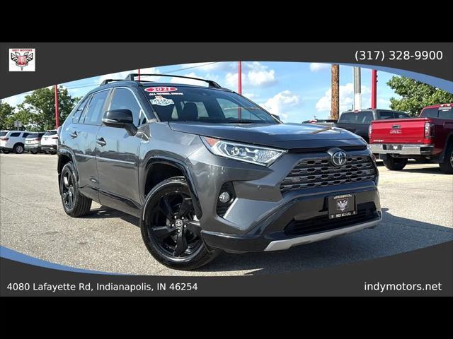 used 2021 Toyota RAV4 Hybrid car, priced at $24,495