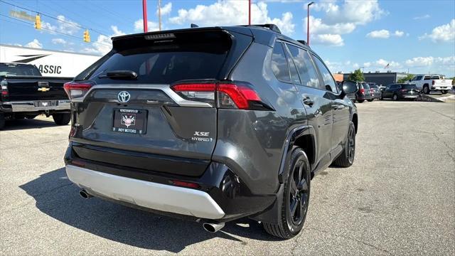 used 2021 Toyota RAV4 Hybrid car, priced at $24,495