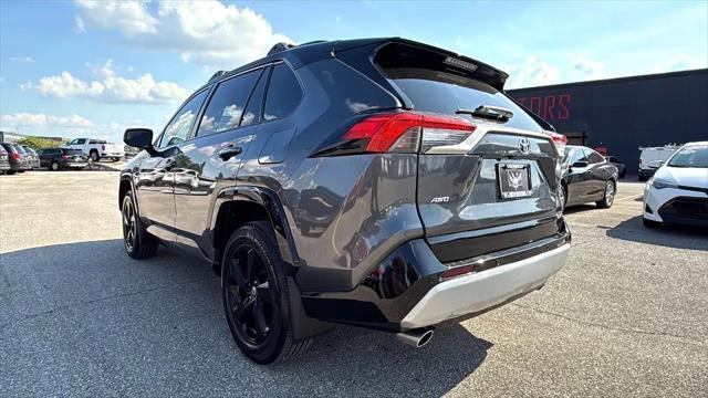 used 2021 Toyota RAV4 Hybrid car, priced at $24,495