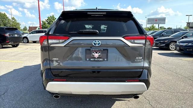 used 2021 Toyota RAV4 Hybrid car, priced at $24,495