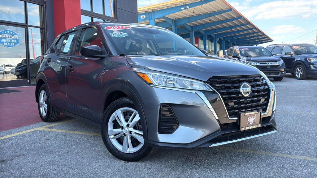 used 2021 Nissan Kicks car, priced at $11,995