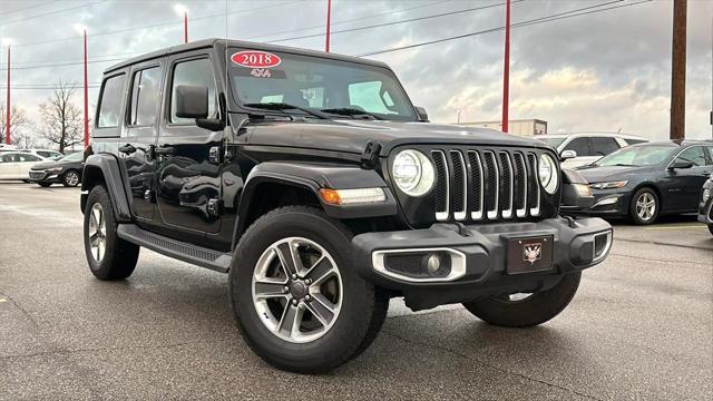 used 2018 Jeep Wrangler Unlimited car, priced at $24,995