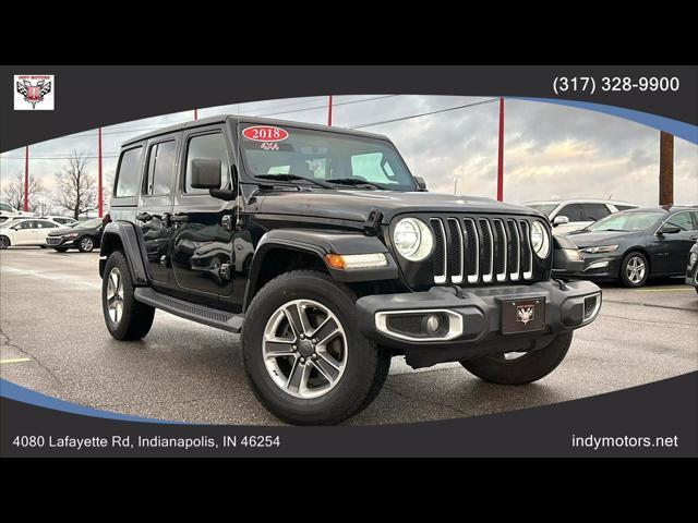 used 2018 Jeep Wrangler Unlimited car, priced at $24,995