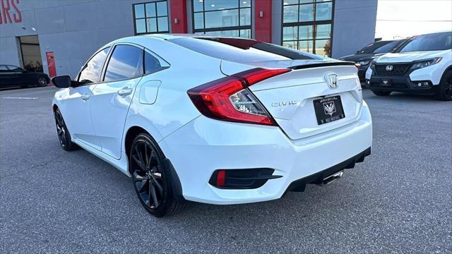 used 2019 Honda Civic car, priced at $18,695