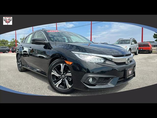 used 2018 Honda Civic car, priced at $19,495