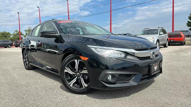 used 2018 Honda Civic car, priced at $19,495