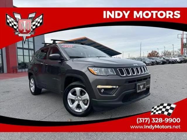 used 2021 Jeep Compass car, priced at $18,495