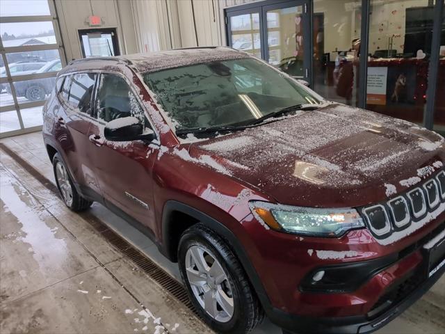 used 2022 Jeep Compass car, priced at $22,817