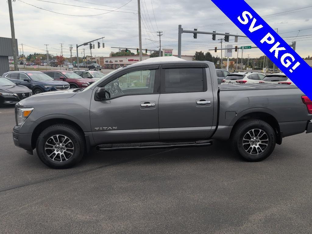 used 2021 Nissan Titan car, priced at $32,935