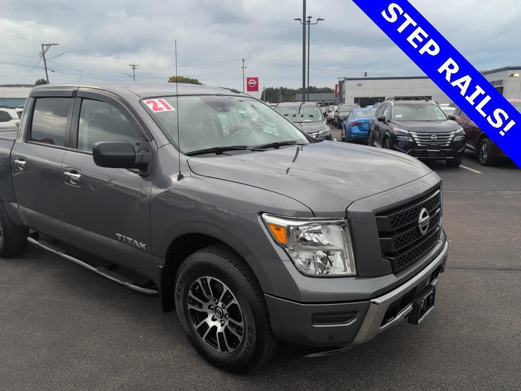 used 2021 Nissan Titan car, priced at $32,935