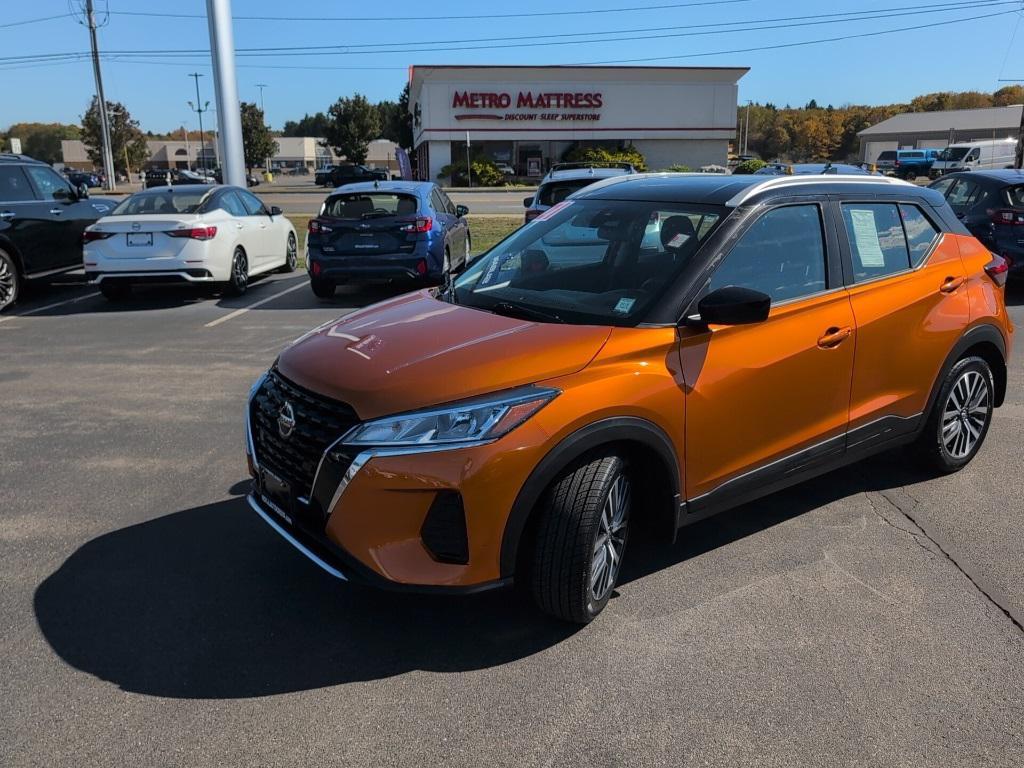 used 2021 Nissan Kicks car, priced at $16,000