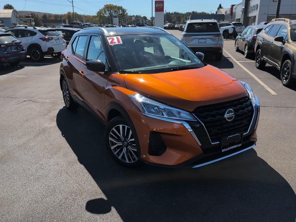used 2021 Nissan Kicks car, priced at $16,000