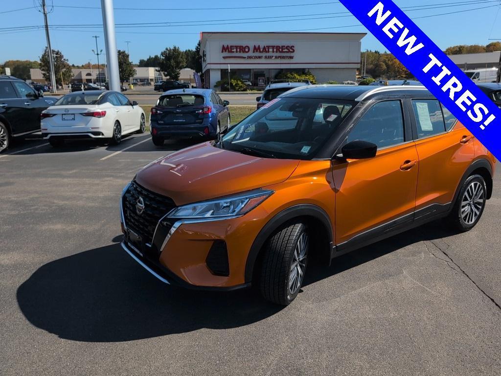 used 2021 Nissan Kicks car, priced at $16,000