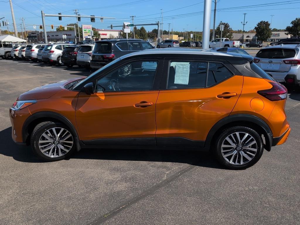 used 2021 Nissan Kicks car, priced at $16,000