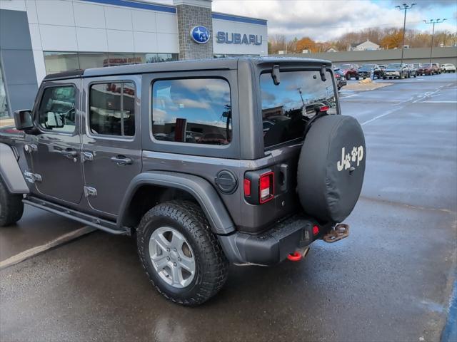 used 2019 Jeep Wrangler Unlimited car, priced at $27,872