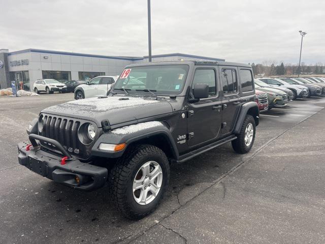 used 2019 Jeep Wrangler Unlimited car, priced at $26,948