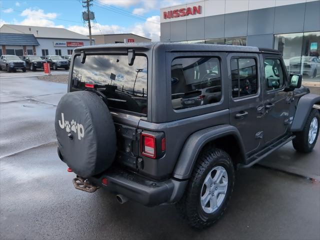 used 2019 Jeep Wrangler Unlimited car, priced at $27,872