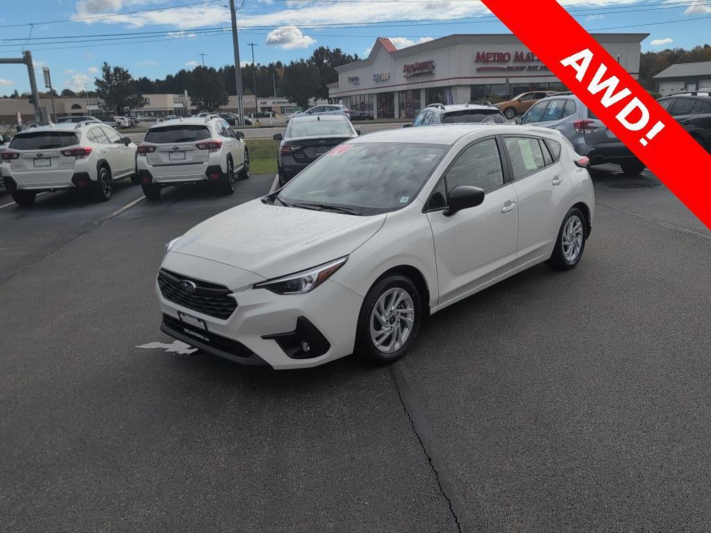 used 2024 Subaru Impreza car, priced at $24,303