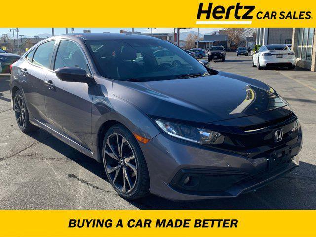 used 2021 Honda Civic car, priced at $18,588