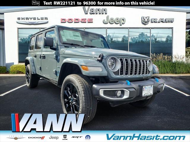 new 2024 Jeep Wrangler 4xe car, priced at $65,110