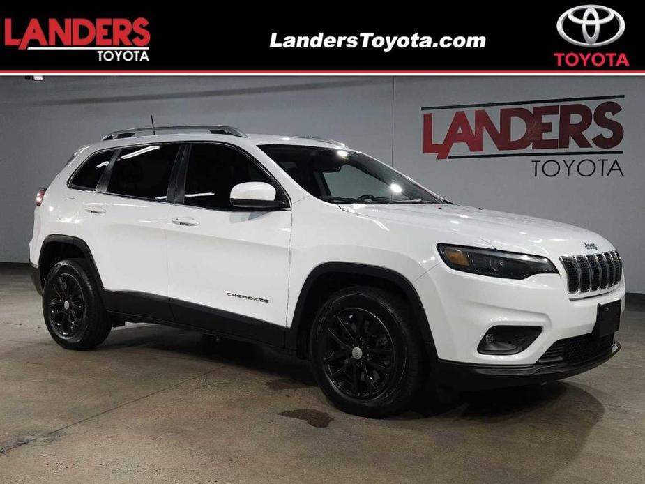 used 2021 Jeep Cherokee car, priced at $19,650