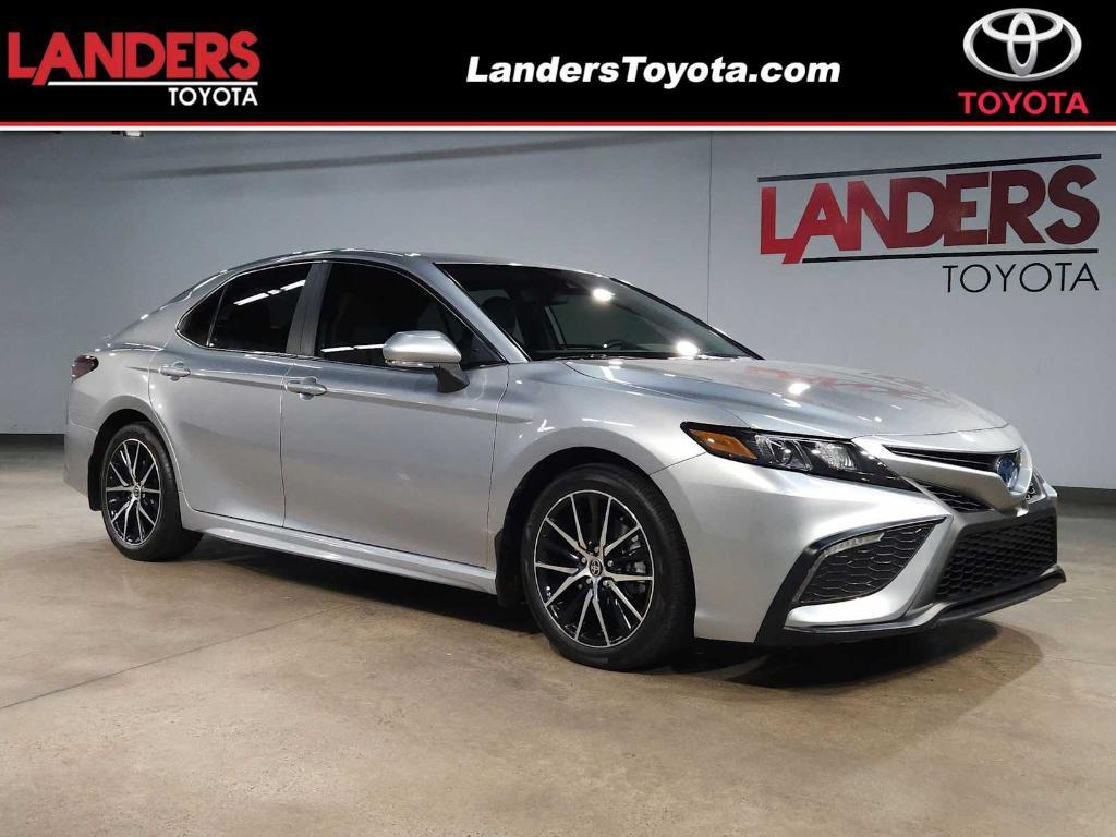 used 2023 Toyota Camry Hybrid car, priced at $29,672