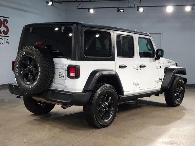 used 2023 Jeep Wrangler car, priced at $32,526