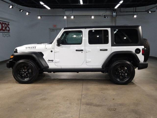 used 2023 Jeep Wrangler car, priced at $32,526