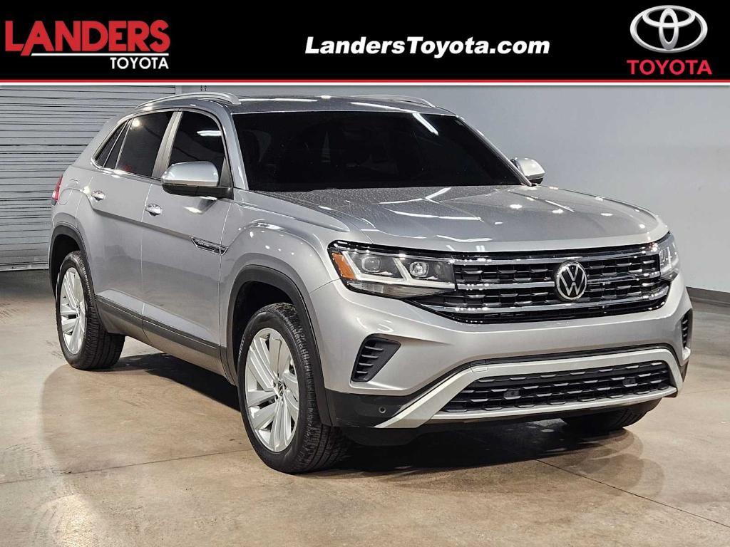 used 2021 Volkswagen Atlas Cross Sport car, priced at $23,762