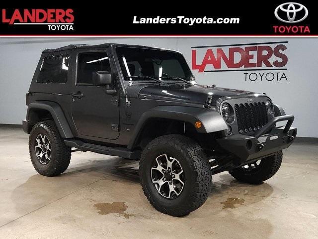 used 2017 Jeep Wrangler car, priced at $17,384