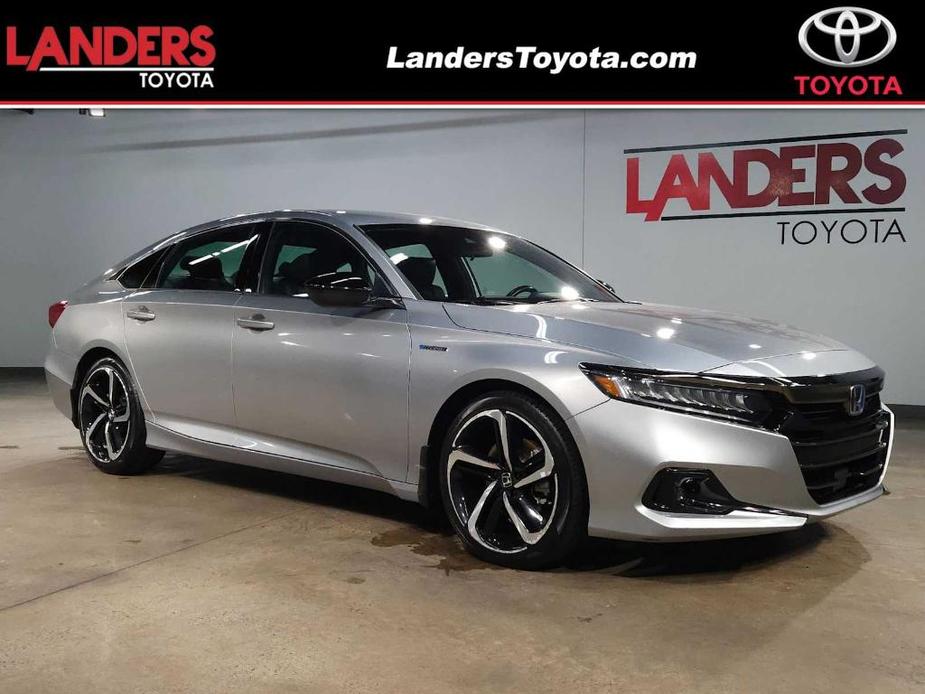 used 2022 Honda Accord Hybrid car, priced at $26,107