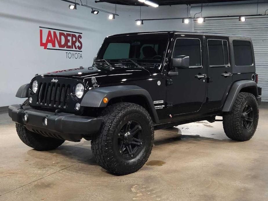 used 2015 Jeep Wrangler Unlimited car, priced at $21,708