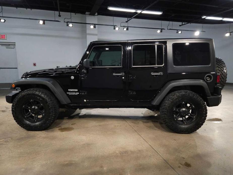 used 2015 Jeep Wrangler Unlimited car, priced at $21,708