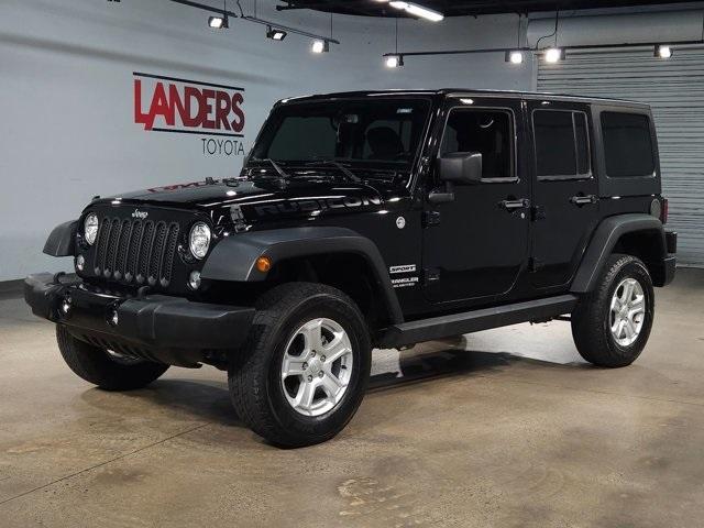 used 2017 Jeep Wrangler Unlimited car, priced at $22,600