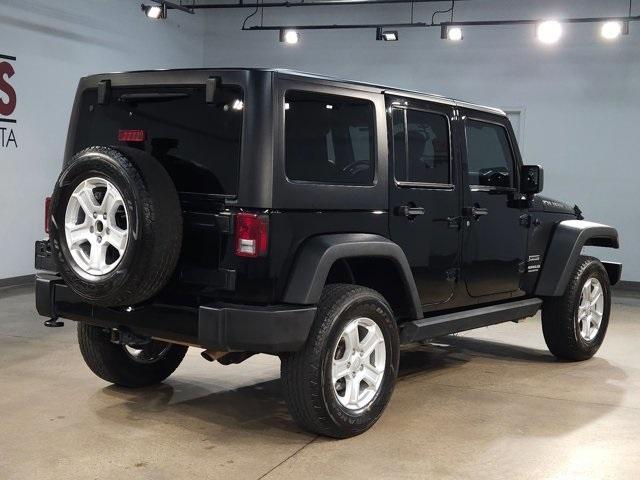 used 2017 Jeep Wrangler Unlimited car, priced at $22,600