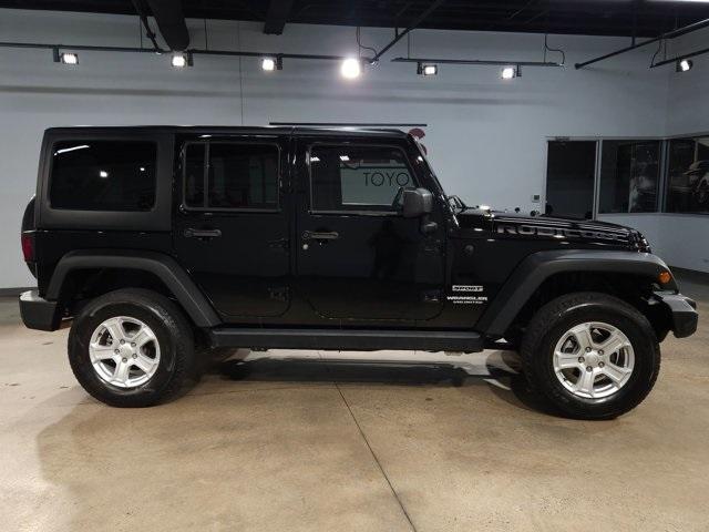 used 2017 Jeep Wrangler Unlimited car, priced at $22,600