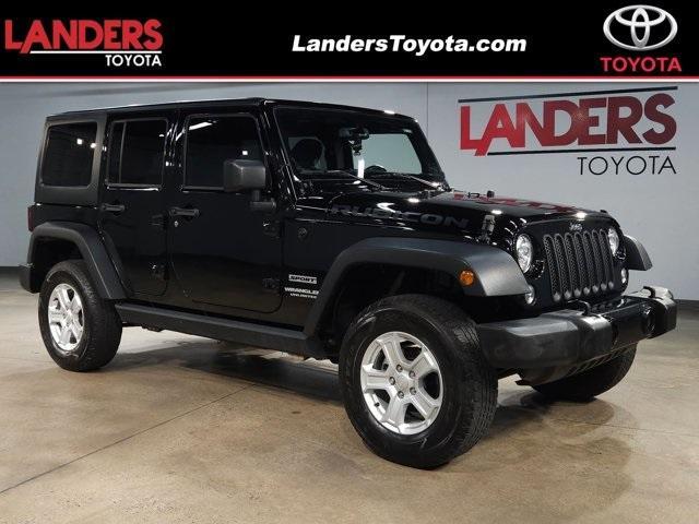 used 2017 Jeep Wrangler Unlimited car, priced at $22,600