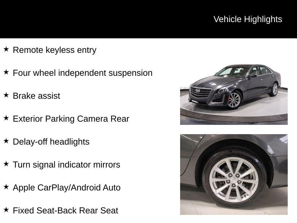 used 2017 Cadillac CTS car, priced at $14,750