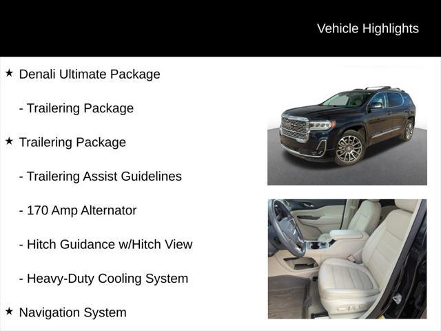 used 2021 GMC Acadia car, priced at $31,995