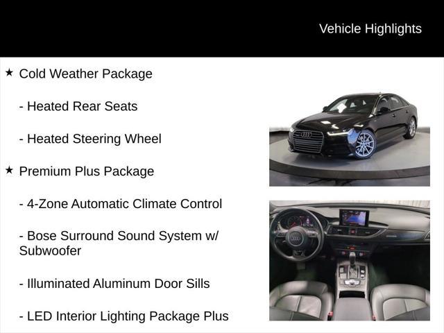 used 2018 Audi A6 car, priced at $18,395