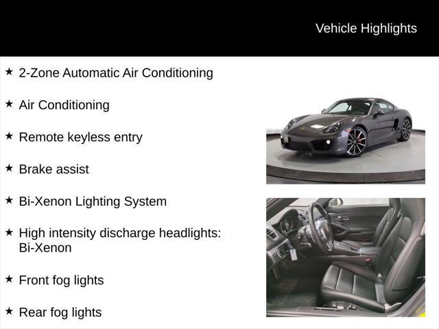 used 2014 Porsche Cayman car, priced at $42,050