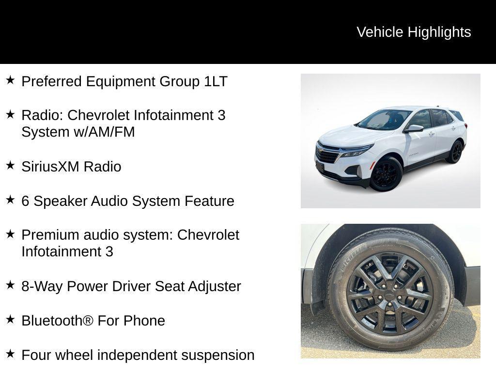 used 2022 Chevrolet Equinox car, priced at $18,895